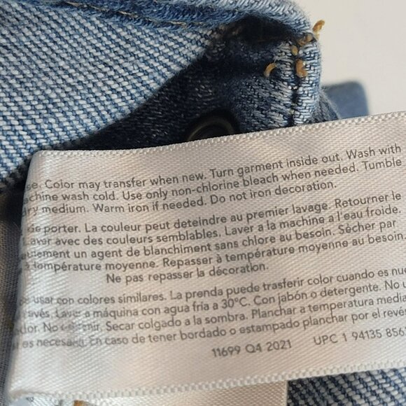 OshKosh B'Gosh Overalls, Toddler 3T, Denim Blue, Snap Button, Classic, GUC - Picture 9 of 13